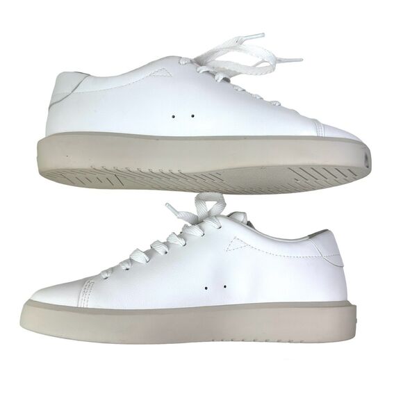 Everlane The ReLeather® Tennis Sneaker NWOB Womens 6 White Athleisure Shoes - Picture 4 of 10
